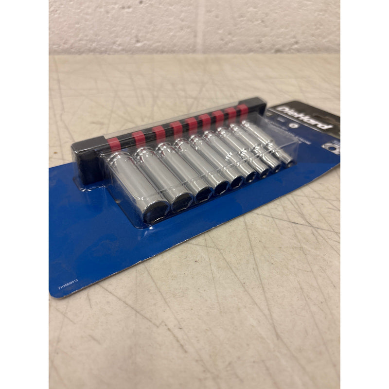DieHard 1/4" Drive 6-Point Deep Socket Set, SAE, 9-Piece, Hand Tools - DHP55247