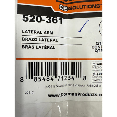 Dorman 520-361 Lateral Arm Compatible Mazda CX-9 2007-2015