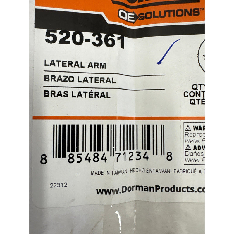 Dorman 520-361 Lateral Arm Compatible Mazda CX-9 2007-2015