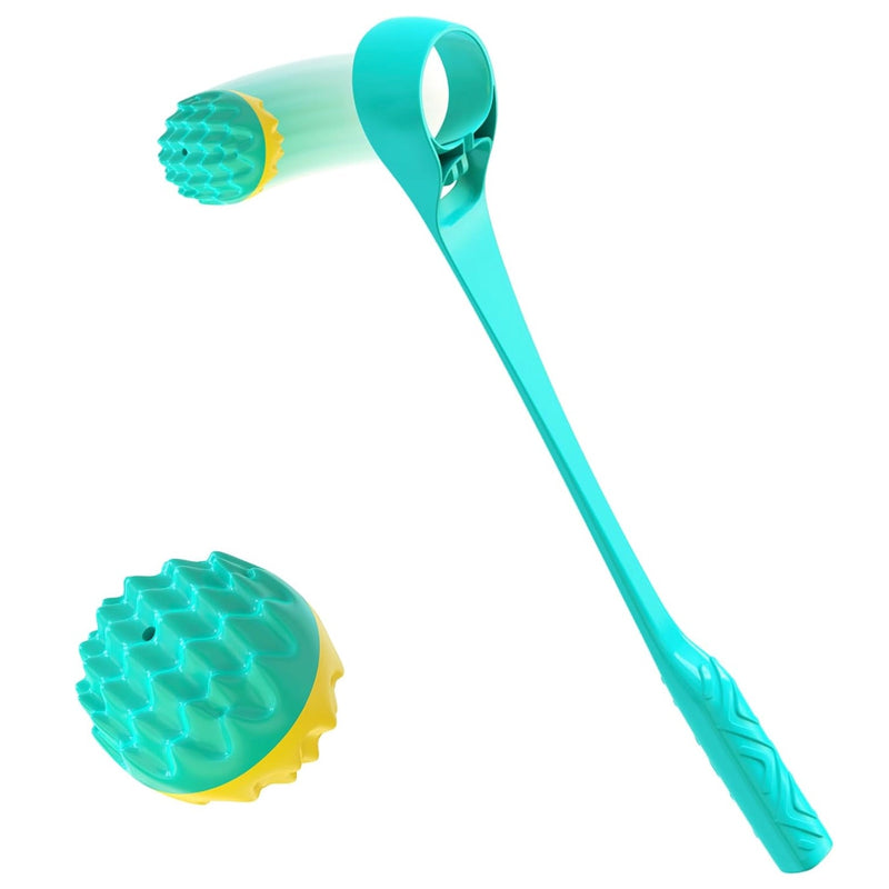 Petour Dog Ball Launcher, Interactive Toy with Vocal Cue Ball, Non-Slip Handle
