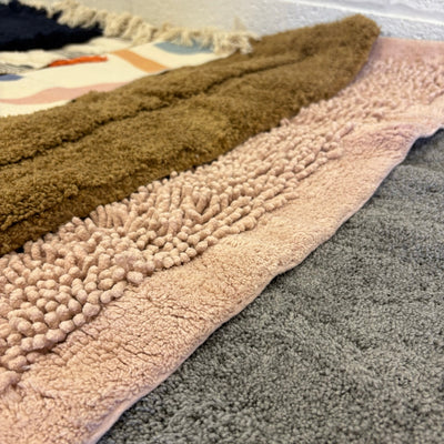 Set-of-8 Small Rugs, Extra Soft, for Bathroom, Kitchen, Door Mat, Non-Slip