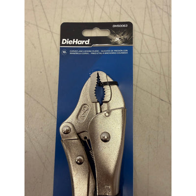 DieHard Curved Jaw Locking Pliers 10", Chrome Vanadium Steel