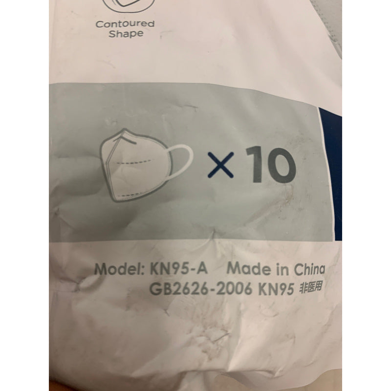 Lote de 160 mascarillas desechables KOLOSSUS para lijado y pintura, respirador KN95