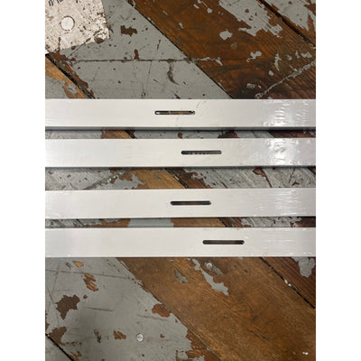 Lot of 4 Lithonia Lighting Track Lighting Sticks 8' Matte White Linear Track