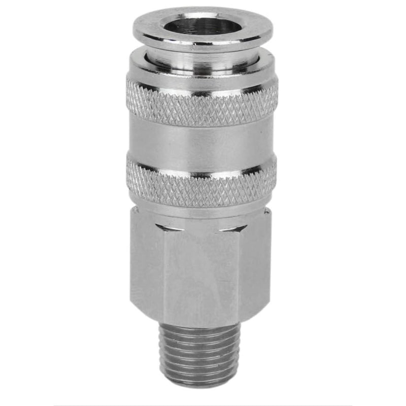 Milton S744 5 In ONE Universal Quick-Connect Coupler, 1/4" MNPT, M-A-T-V-L Style