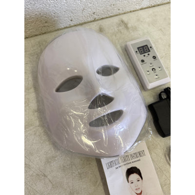 Blue Red Light Therapy Mask for Face, 7 Colors LED Face Mask Light Therapy