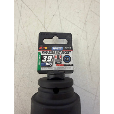 Performance Tool Toyota Axle Nut Socket (39mm, 12-Point)