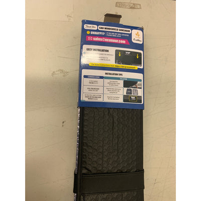 EcoNour Accordion Car Windshield Sun Shade | Car Sun Visor to Protect Harmful Uv