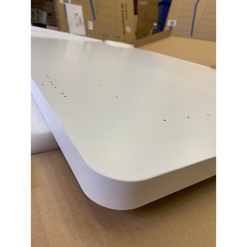 FLEXISPOT Desk Top ONLY No Frame White 48"x30" Rounded Rectangular TB-R4830W-CB
