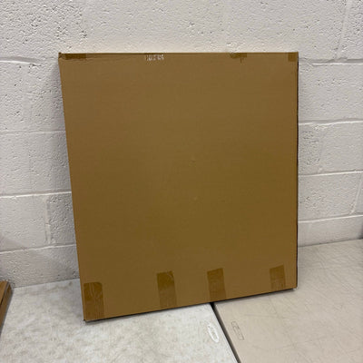 Cumbor 29.7-46" Wide Baby Gate Self Closing Dog Gate Pressure Mounted - Brown