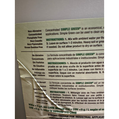 Simple Green Industrial Cleaner & Degreaser, Concentrated, 55 gal Drum 13008