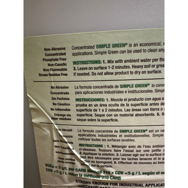 Simple Green Industrial Cleaner & Degreaser, Concentrated, 55 gal Drum 13008