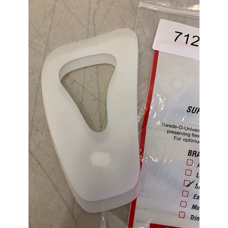 Swede-O Ankle Lok Support with Knit Tongue, Small Ankle Brace White Sprain Brace