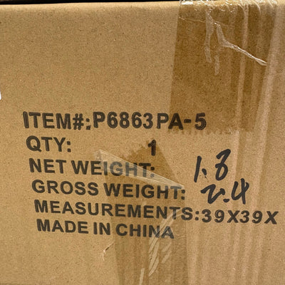 Lampe House Tubular Pyramid Pendant Light Fixtures 5-Ring - LED Hanging Lights