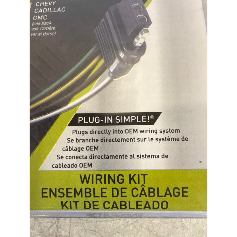 Hopkins 41125, CHEVY, GMC, Cadillac, Towing Wiring Kit, 4 Flat, 1988 +