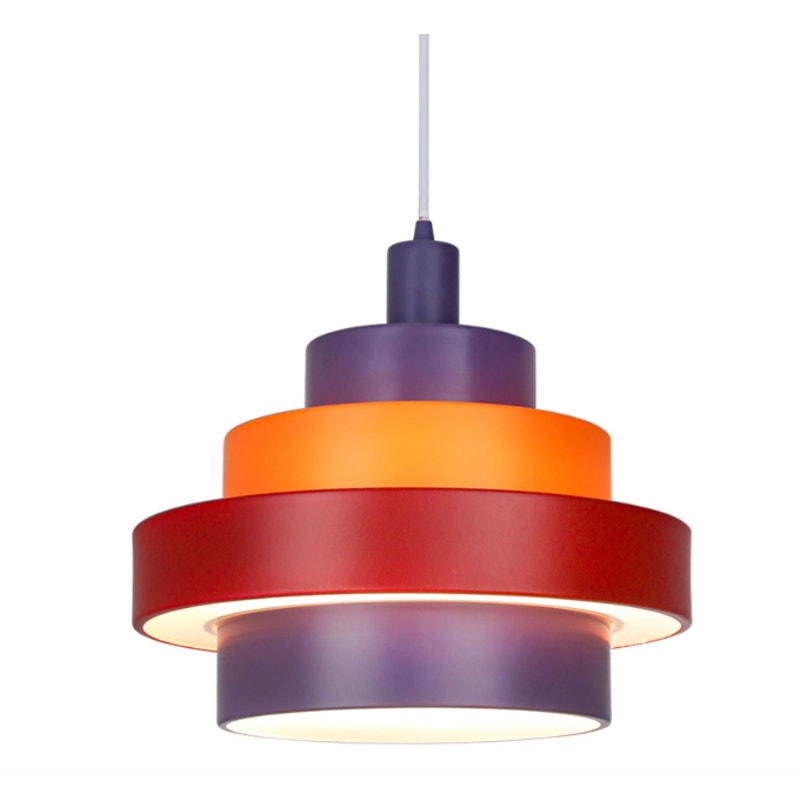 Lampe House Tubular Pyramid Pendant Light Fixtures 5-Ring - LED Hanging Lights