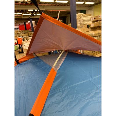 Fangxing Outdoor POP UP TENT ORANGE AND BLUE 5.5' W x 5.5' L x 4'H