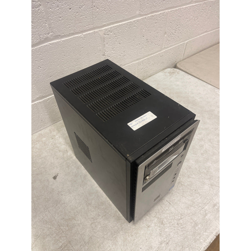 FOR PARTS ONLY LAM Computer Tower with Disc Drive Headphone Jack USB Ports