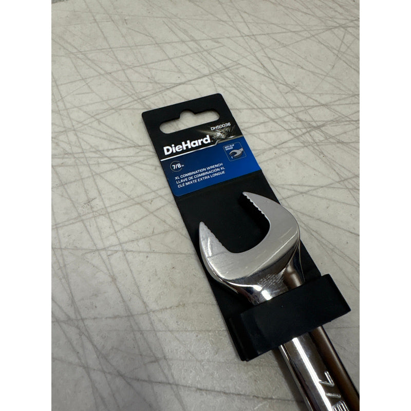 DieHard 7/8" Extra Long Combination Wrench, Hand Tools Chrome Vanadium DH50036