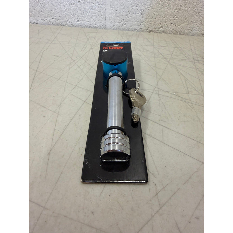 CURT Right-Angle Trailer Hitch Lock, 5/8-Inch Pin, Fits 2 or 2-1/2-Inch Receiver