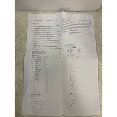 3-Pack Dolaimi House 1-Light Kitchen Island Pendant Ceiling Light 6.5" Glass