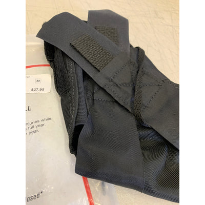 Swede-O Ankle Lok Support with Knit Tongue, Medium Ankle Brace Black, Sprain