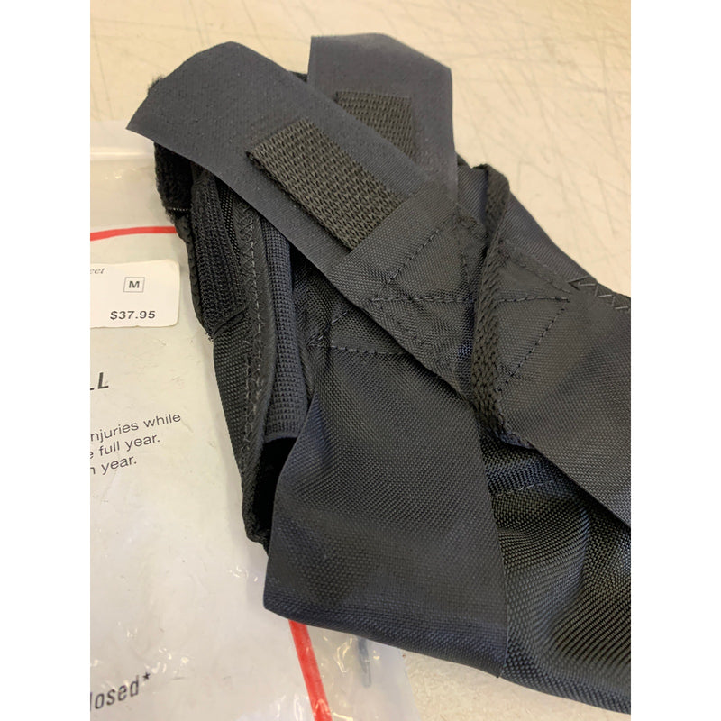 Swede-O Ankle Lok Support with Knit Tongue, Medium Ankle Brace Black, Sprain