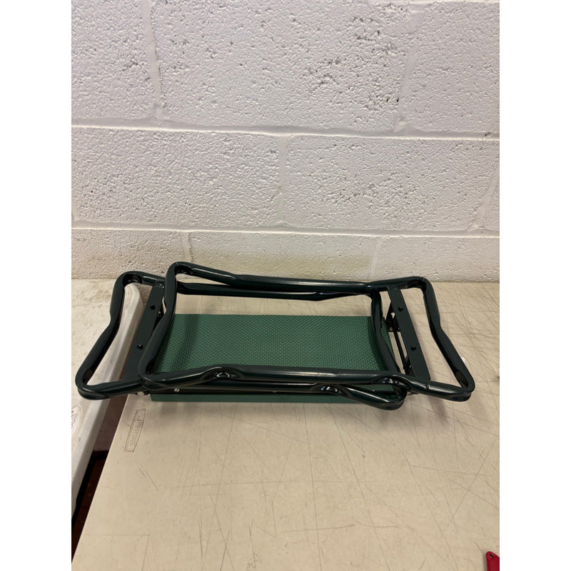 G GOOD GAIN- Garden Kneeler Seat Gardening Stool Widen Soft Kneeling Pad- Green