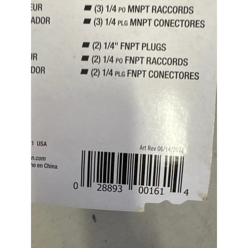 Tru Flate I/M Style Tru-Connect Kit, 7 Piece, Coupler and Plug Kit  13-209R
