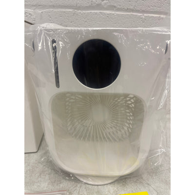 Air Cooler Fan 9W Portable Cooling Fan/AC Unit -L100- 1000ML - White/Gray