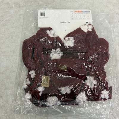 Koolaburra by UGG Pet Maggie Paw Hoodie Dog Jacket w Hood 20-21" Collar, Red XL