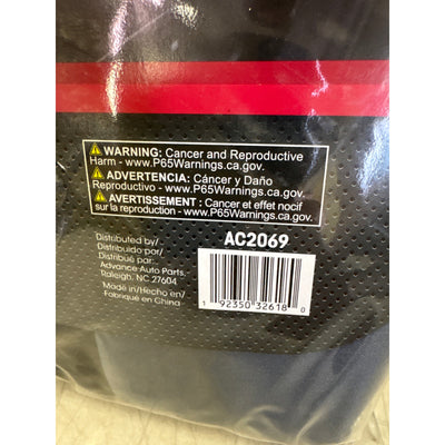 1-Pack AutoCraft Car/SUV/Truck Seat Cushion Black/Grey Universal Breathable