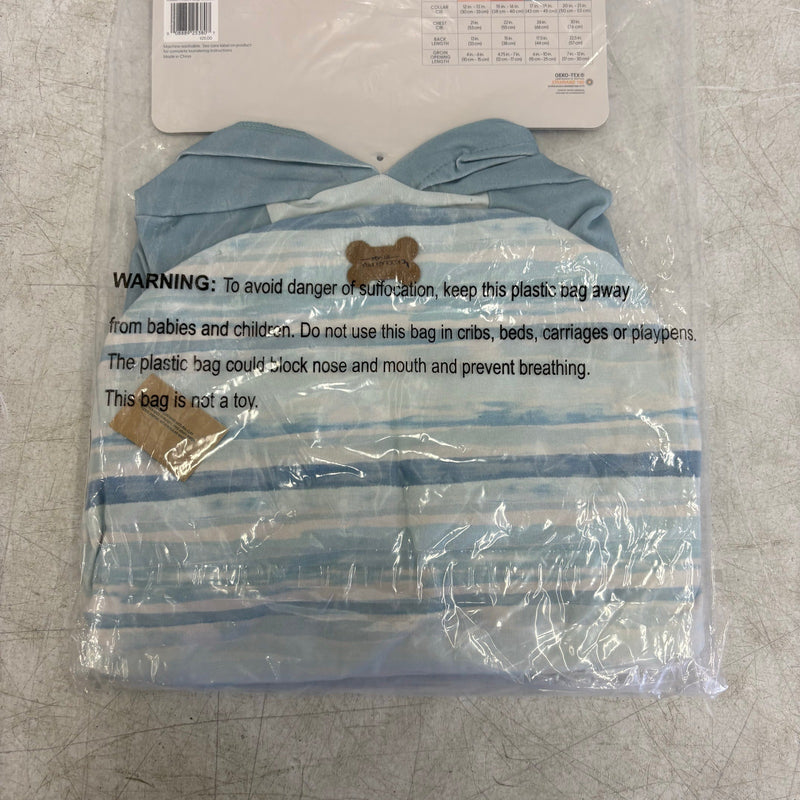 Koolaburra by UGG Pet Hooded Sweatshirt Dog Jacket- 20-21" Collar, Aqua - XL