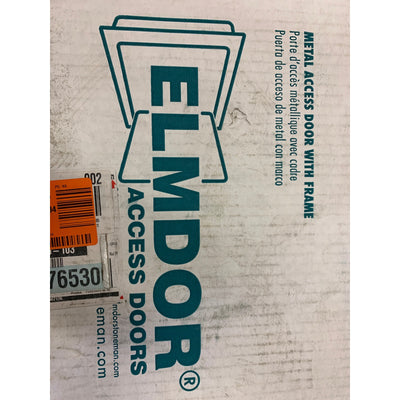 Elmdor 12 in. x 12 in. Metal Wall or Ceiling Access Door, 16-Gauge Steel, White