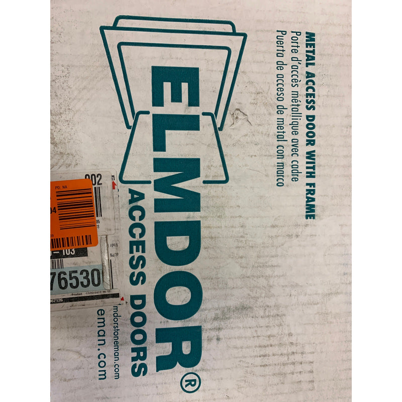 Elmdor 12 in. x 12 in. Metal Wall or Ceiling Access Door, 16-Gauge Steel, White