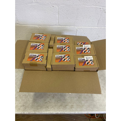 Namkabaw 12-Pc SLANTED Walking & Trekking Stick Tip Replacement 11mm, Rubber