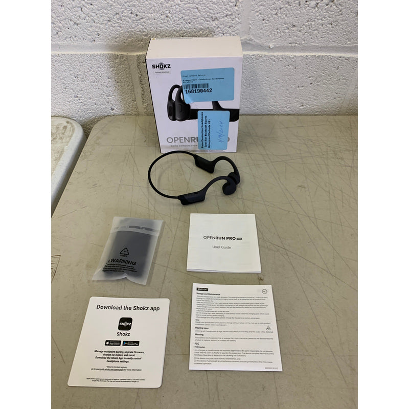 SHOKZ OpenRun Pro - Open-Ear Bluetooth Bone Conduction Sport Headphones