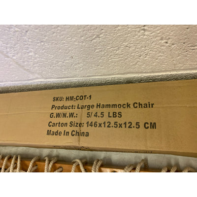 Lazy Daze Hammocks 12FT Double Rope Hammock, Indoor/ Outdoor, HAMMOCK ONLY