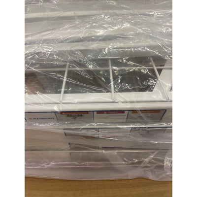 FLEXIMOUNTS 4ftx8ft Overhead Ceiling Storage PRO 800lbs White, NO SCREWS