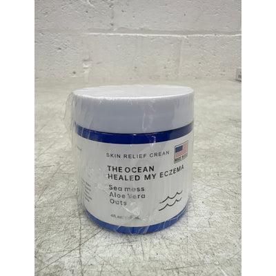 The Ocean Healed My Eczema Soothing Cream for Sensitive / Dry Skin 4oz / 118 ml