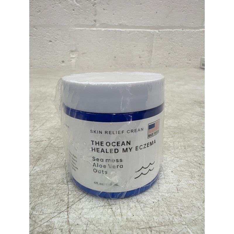 The Ocean Healed My Eczema Soothing Cream for Sensitive / Dry Skin 4oz / 118 ml