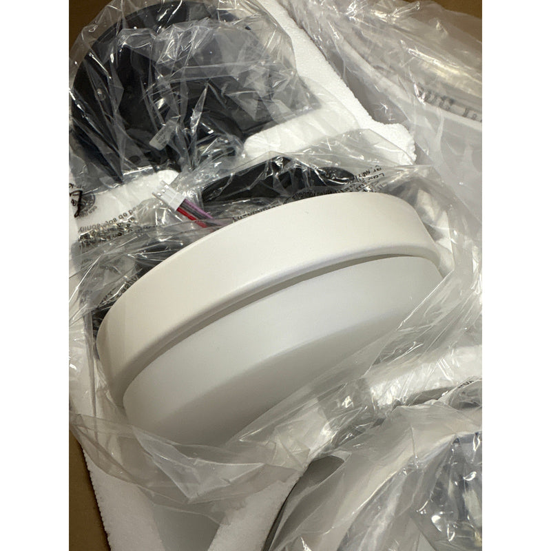 GESUM 42" Flush Mount Ceiling Fan Light w 3 Colors 6 Speeds Low Profile - White