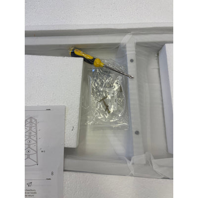 Tribesigns 5-Tier Corner Shelves 70" Tall Corner Ladder Shelf Bookshelf White