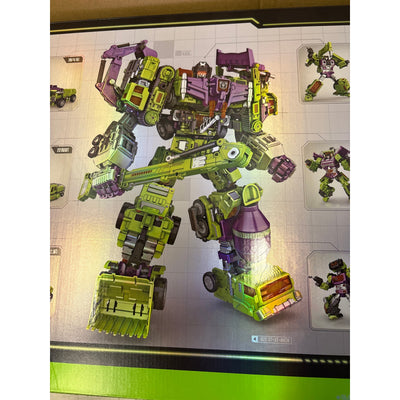 Nbk Deformation Oversize Toy Robot Devastator Engineering Combiner SEALED