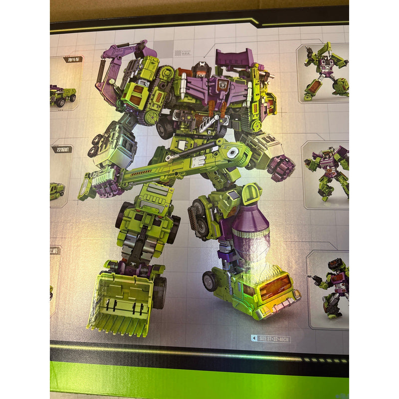 Nbk Deformation Oversize Toy Robot Devastator Engineering Combiner SEALED