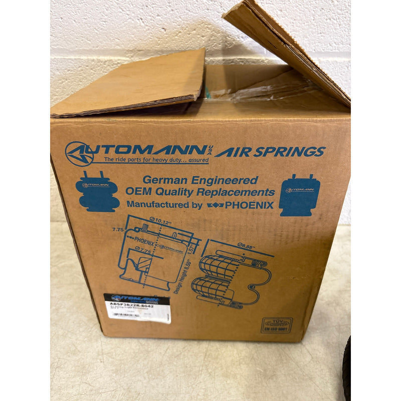 Automann ABSP3B22R-8042 Air Spring Triple Convoluted For Trucks, Trailers, Buses