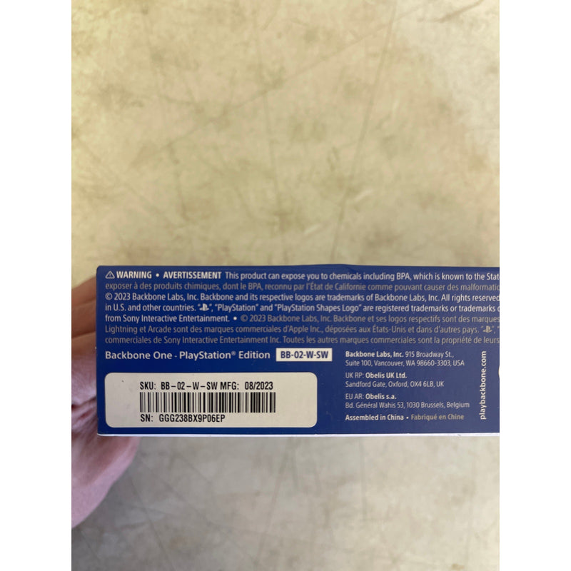 Backbone One PlayStation Lightning Mobile Gaming Controller for iPhone, Gen 1