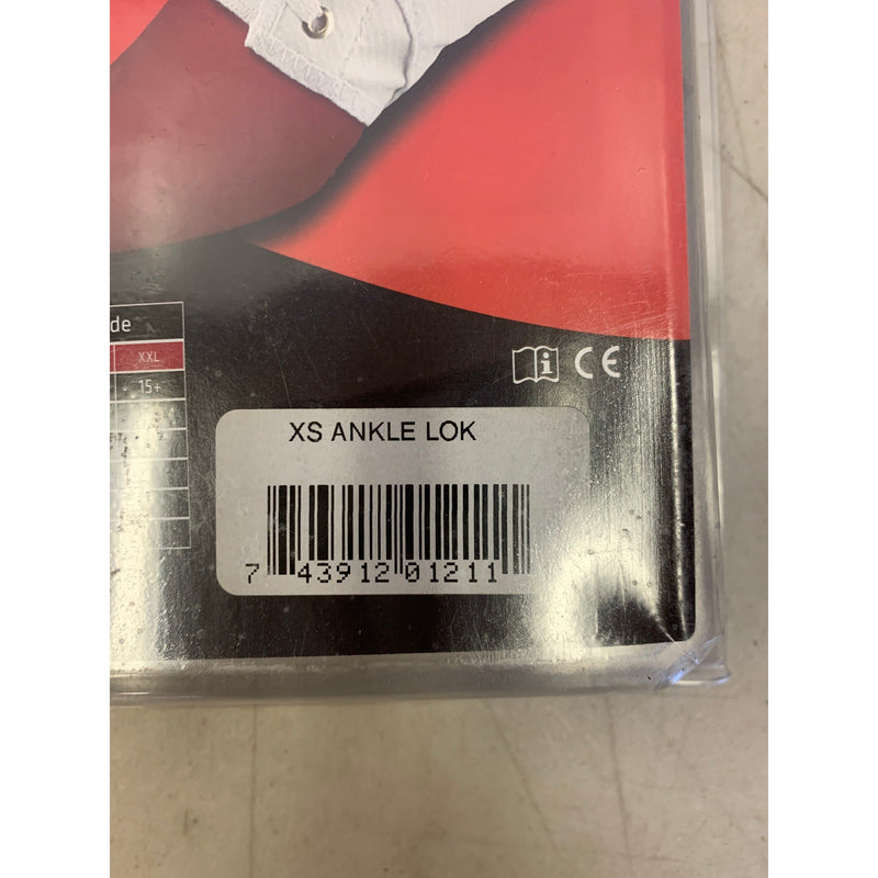 Swede-O Ankle Lok Support with Knit Tongue, Extra Small Ankle Brace White