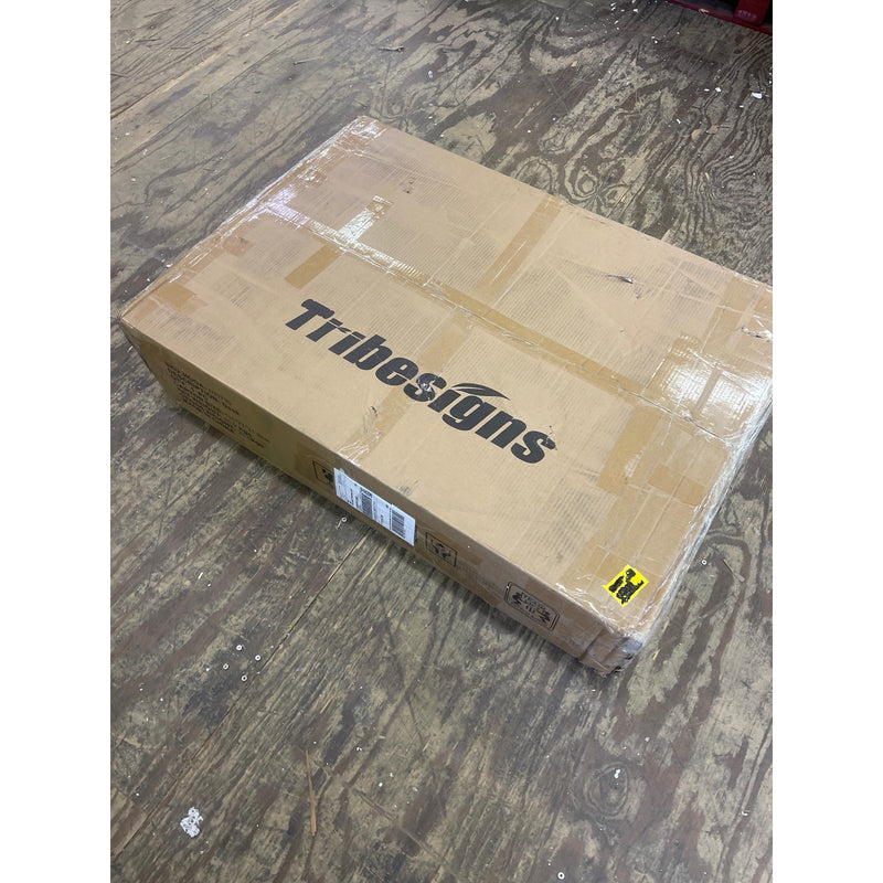 Tribesigns 78.7" Executive Desk Large Computer Desk, Home Office - Black