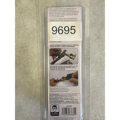 DieHard Battery Cable DIN Style Top Post Splice 7.5" 2 Gauge Positive/Negative